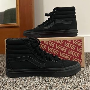 Black Vans Sk8-Hi